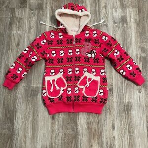 Adorable Red Penguin Kids Hoodie